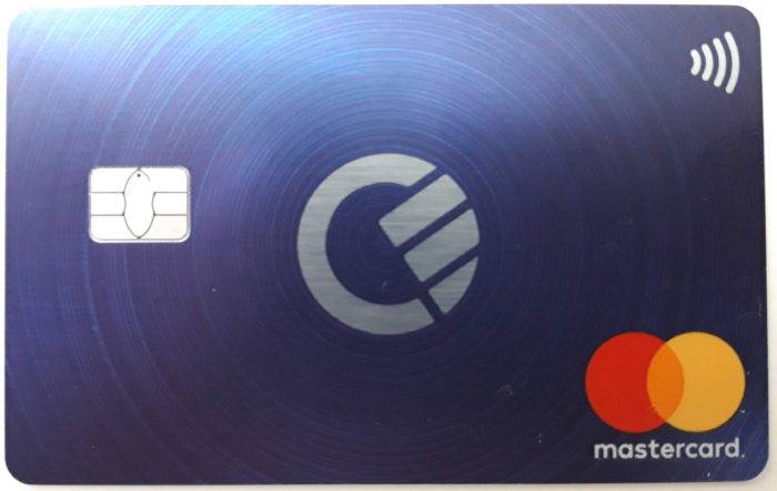 Tarjeta Curve blue