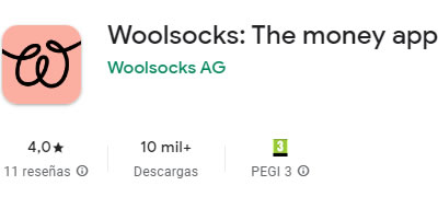 Opiniones Woolsocks app (Google App Store) - Android
