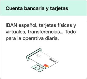 analisis cuenta bancaria y tarjetas qonto