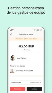 como gestionar gastos equipo en cuenta empresa